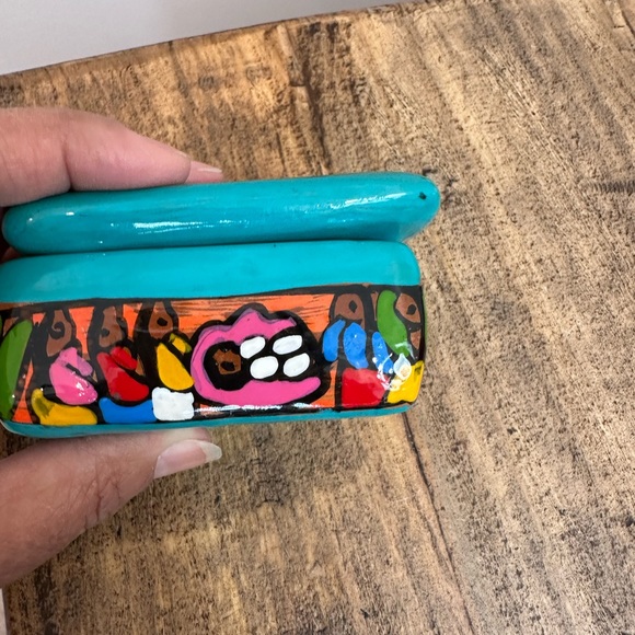 Mexican Pottery Trinket box - Picture 4 of 8